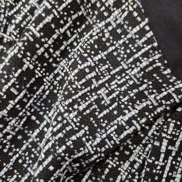 Maggy London Black and White Tweed Shift Dress - Size 16 - Picture 4 of 5